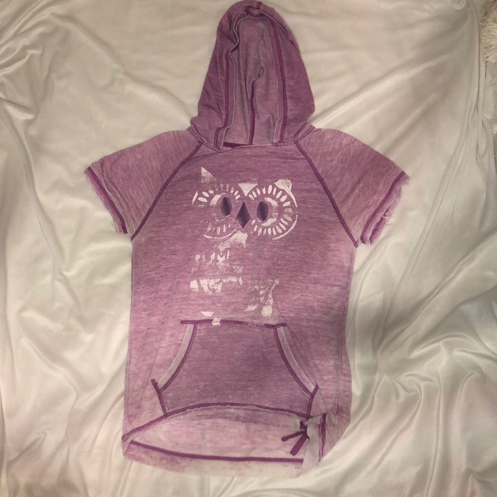 Shirt with hood